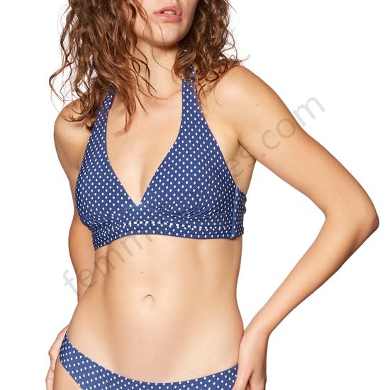 Haut de maillot de bain Seafolly Beachbelle Halter Bra - Femme Soldes FEM1913 - -0