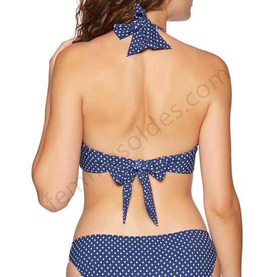 Haut de maillot de bain Seafolly Beachbelle Halter Bra - Femme Soldes FEM1913 - -1