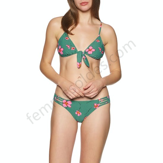 Haut de maillot de bain Billabong Seain Green Tide Tri - Femme Soldes FEM2875 - -5