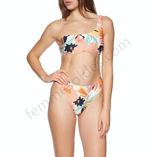Haut de maillot de bain Femme Roxy Swim The Sea Asymmetric - Femme Soldes FEM2970 - -2