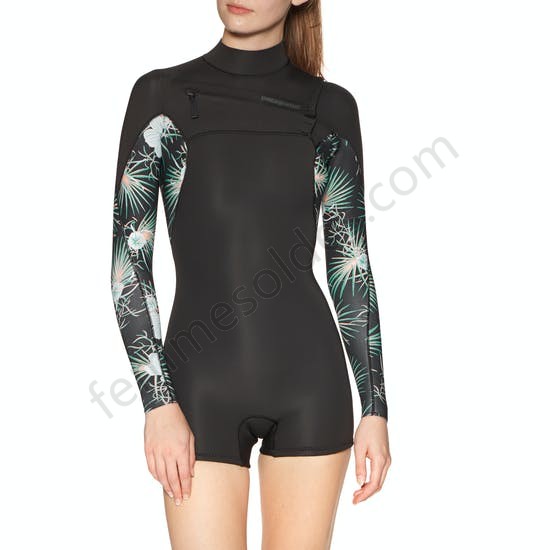 Combinaison de Surf Femme Patagonia R1 Lite Yulex 2mm Chest Zip Long Sleeve Shorty - Femme Soldes FEM139 - -0