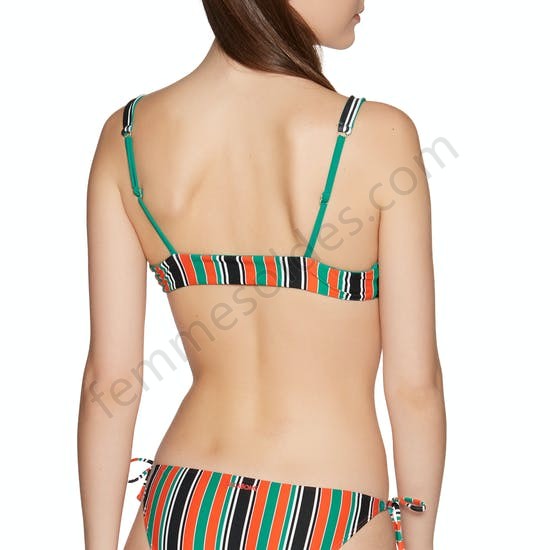 Haut de maillot de bain Femme Billabong S.S Bahamas Reversible Triangle - Femme Soldes FEM2352 - -2