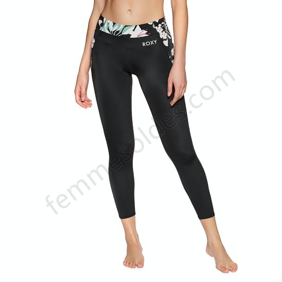 Active Leggings Femme Roxy Fitness Take Me To The Beach - Femme Soldes FEM1695 - -0