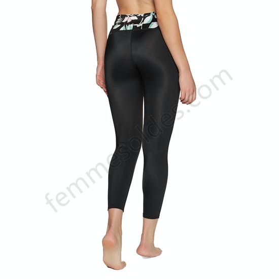Active Leggings Femme Roxy Fitness Take Me To The Beach - Femme Soldes FEM1695 - -1