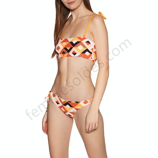 Haut de maillot de bain Femme Billabong S.S Honolulu Tube Reversible - Femme Soldes FEM2682 - -3