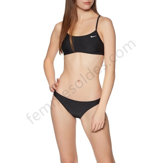 Bikini Nike Swim Solid Racer Back - Femme Soldes FEM2694 - -0