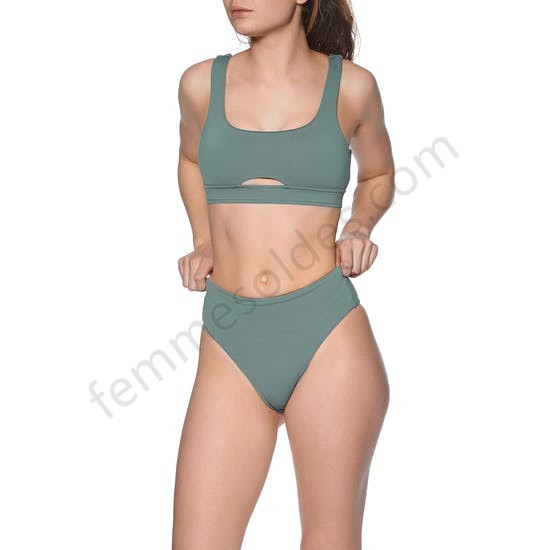 Haut de maillot de bain Seafolly Tank Bra - Femme Soldes FEM2119 - -2