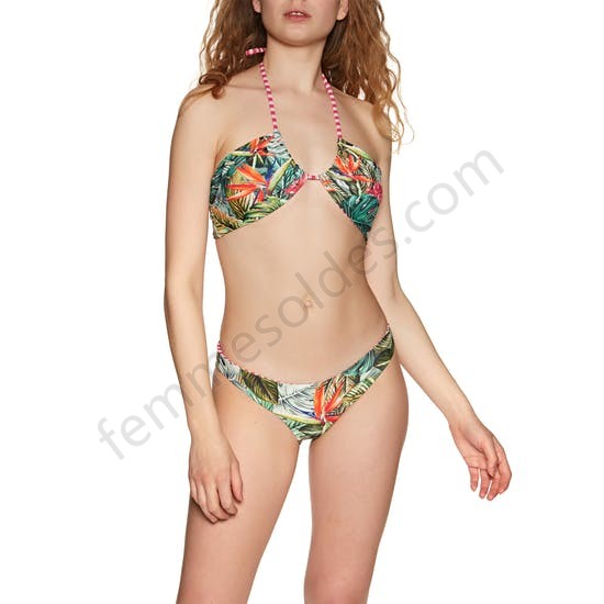 Haut de maillot de bain Femme Rip Curl Island Hopper Reversible Bandeau - Femme Soldes FEM2663 - -3