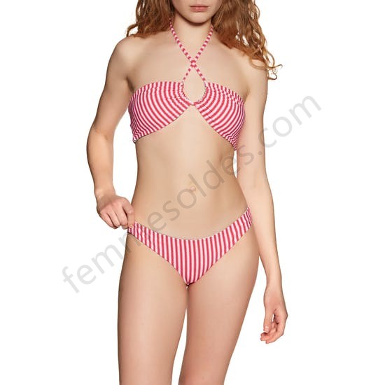 Haut de maillot de bain Femme Rip Curl Island Hopper Reversible Bandeau - Femme Soldes FEM2663 - -4