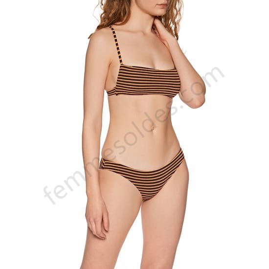 Haut de maillot de bain RVCA Bondi Stripe - Femme Soldes FEM2676 - -2