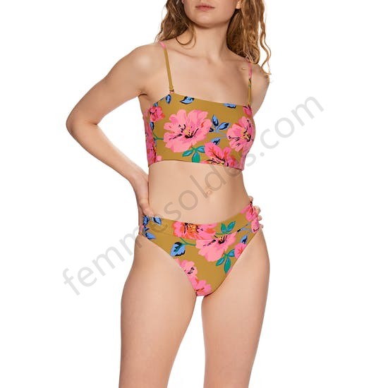 Haut de maillot de bain Femme Billabong Beach Bazaar Tube - Femme Soldes FEM2674 - -2