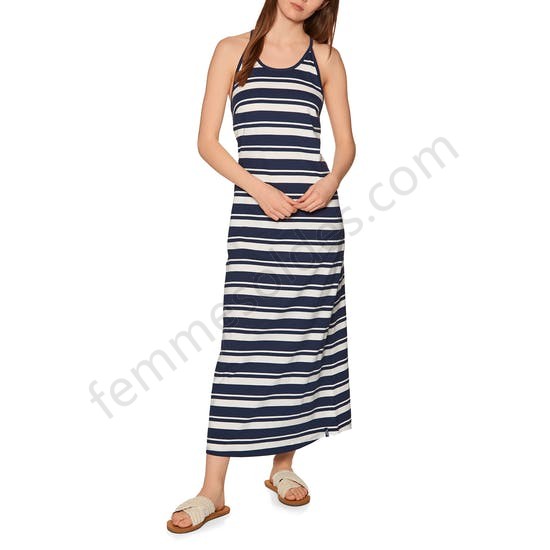 Robe Superdry Summer Stripe Maxi - Femme Soldes FEM2763 - -0