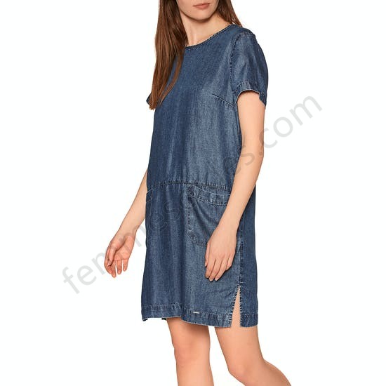 Robe Superdry Desert T-Shirt - Femme Soldes FEM2761 - -0