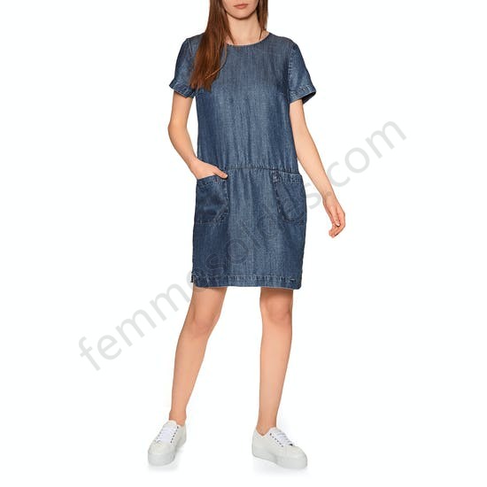Robe Superdry Desert T-Shirt - Femme Soldes FEM2761 - -1