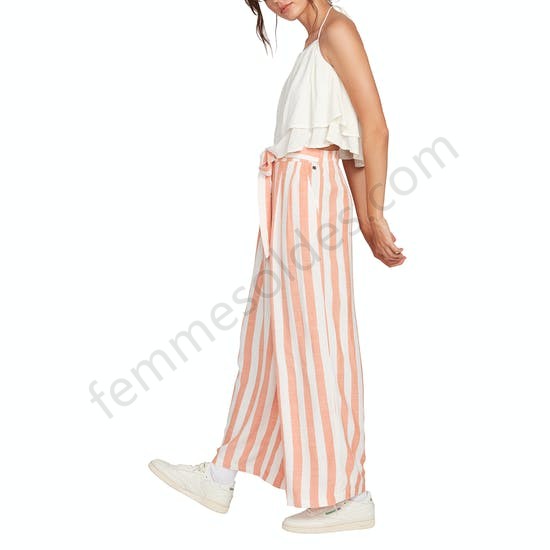 Pantalon Femme Volcom Coco Belted Pant - Femme Soldes FEM1944 - -2