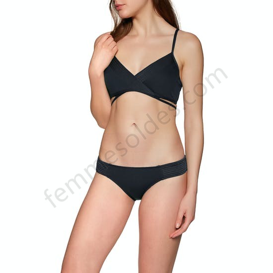 Haut de maillot de bain Seafolly Quilted Wrap Front Booster - Femme Soldes FEM1093 - -3