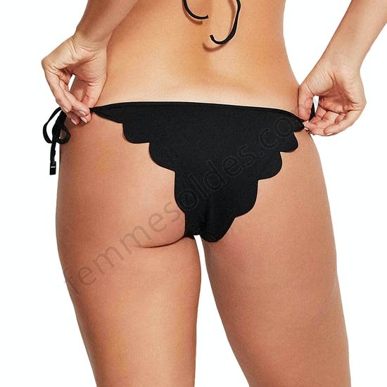 Bas de maillot de bain Femme Seafolly Petal Edge Brazilian Tie Side - Femme Soldes FEM2668 - -2