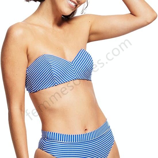 Haut de maillot de bain Femme Seafolly Bandeau Bra - Femme Soldes FEM1907 - -0