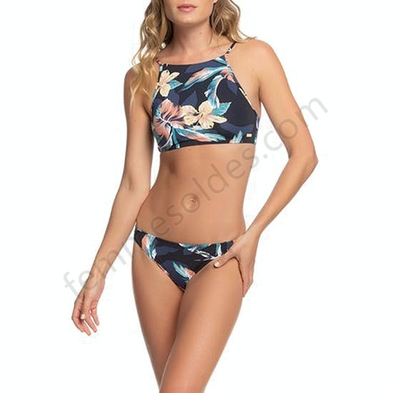 Bikini Femme Roxy Printed Beach Classic Crop - Femme Soldes FEM1659 - -0