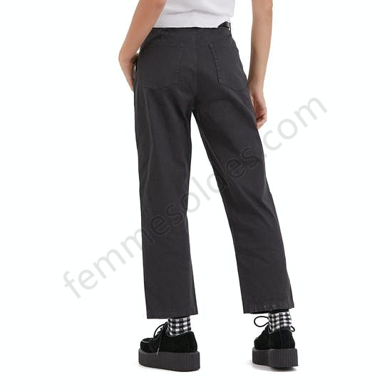 Jeans Femme Afends Shelby Hemp High Waist Wide Leg - Femme Soldes FEM747 - -1