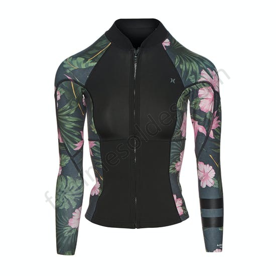 Wetsuit Jacket Femme Hurley Advantage Plus 1mm Zip - Femme Soldes FEM1227 - -0