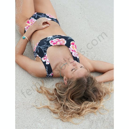 Haut de maillot de bain Femme Roxy Printed Beach Classic Bralette - Femme Soldes FEM2902 - -5