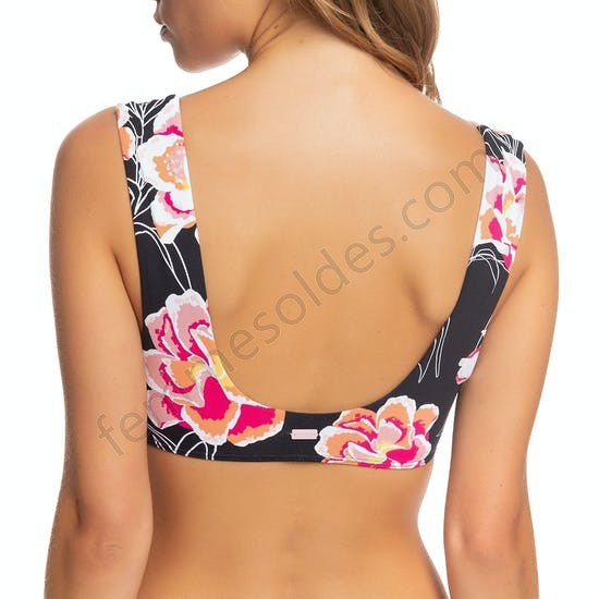 Haut de maillot de bain Femme Roxy Printed Beach Classic Bralette - Femme Soldes FEM2902 - -1