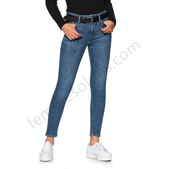 Jeans Femme Superdry High Rise Skinny - Femme Soldes FEM1503 - -0
