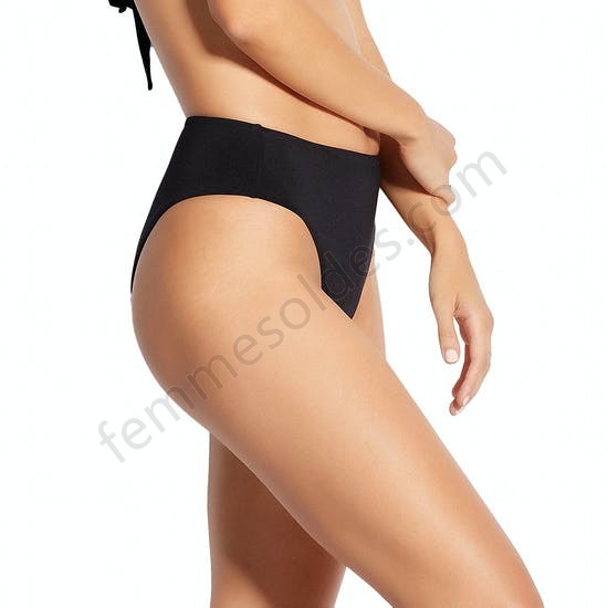 Bas de maillot de bain Seafolly Active-high Waisted Wide Side Pant - Femme Soldes FEM2658 - -0