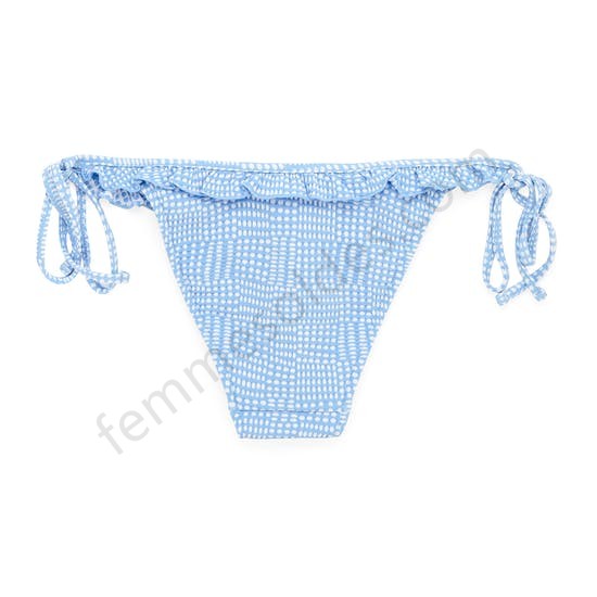 Bas de maillot de bain Seafolly Spotted-tie Side With Frill - Femme Soldes FEM2334 - -1