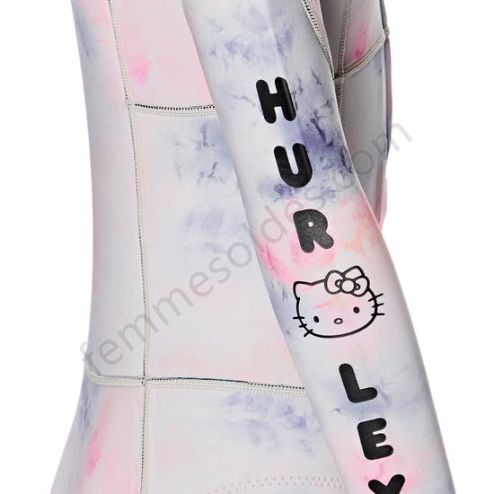 Combinaison de Surf Femme Hurley Hello Kitty 2mm Shorty - Femme Soldes FEM407 - -7