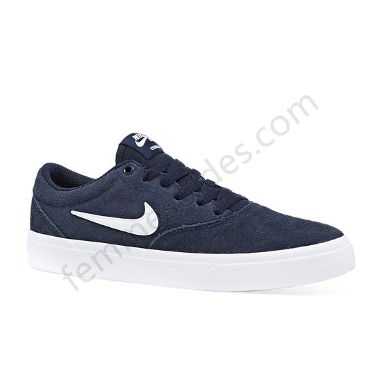 Chaussures Nike SB Charge Suede - Femme Soldes FEM2064 - -0