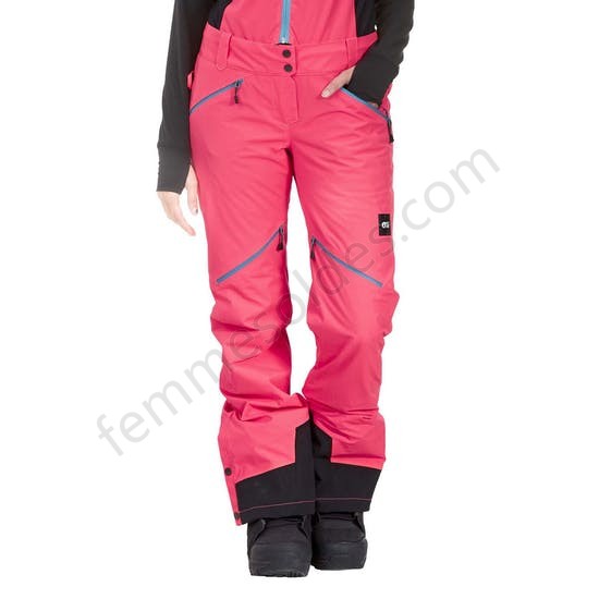 Pantalons pour Snowboard Femme Picture Organic Haakon Bib - Femme Soldes FEM73 - -0
