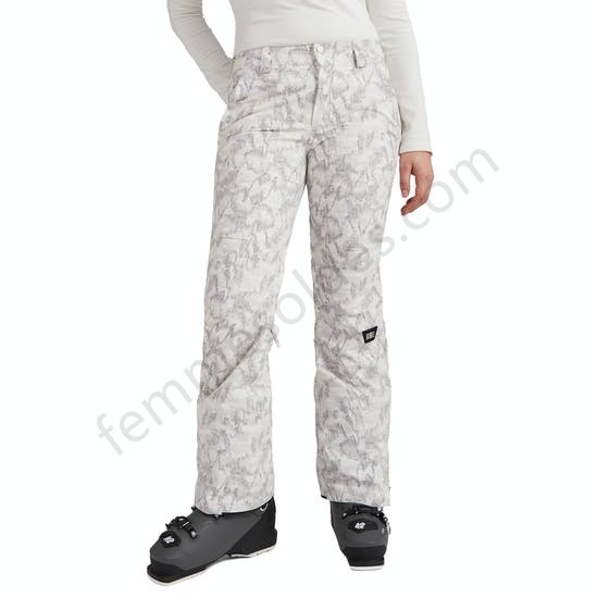 Pantalons pour Snowboard Femme O'Neill Glamour Aop - Femme Soldes FEM500 - -0