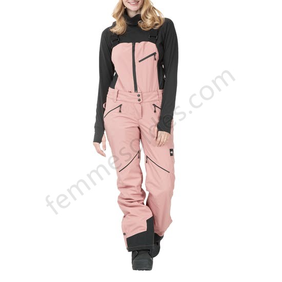 Pantalons pour Snowboard Femme Picture Organic Haakon Bib - Femme Soldes FEM72 - -0