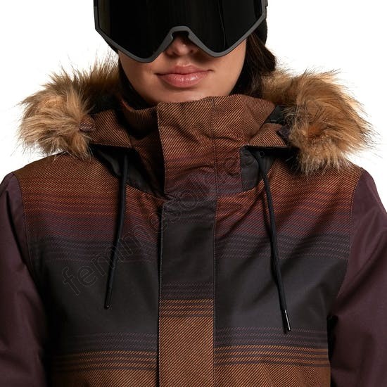 Blouson pour Snowboard Femme Volcom Fawn Insulated - Femme Soldes FEM123 - -2