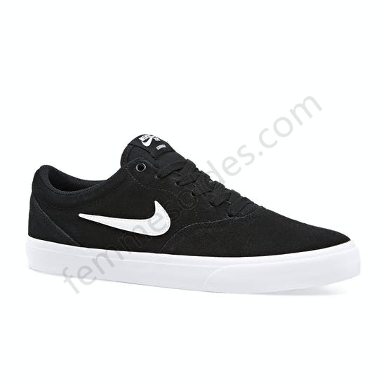 Chaussures Nike SB Charge Suede - Femme Soldes FEM2063 - -0