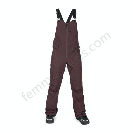 Pantalons pour Snowboard Femme Volcom Swift Bib Overall - Femme Soldes FEM203 - -0