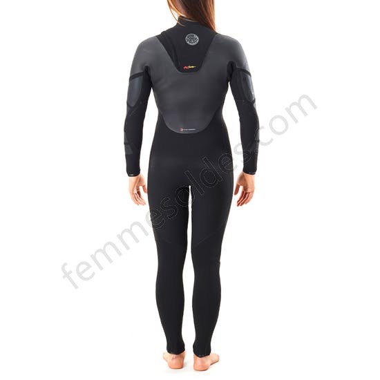Combinaison de Surf Femme Rip Curl 4/3mm Flashbomb Heat Seeker Zipperless - Femme Soldes FEM5 - -2
