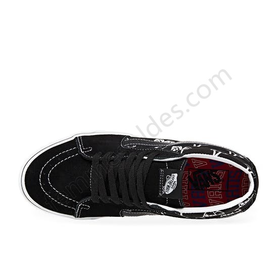 Chaussures Vans UA Sk8 Mid - Femme Soldes FEM1594 - -4