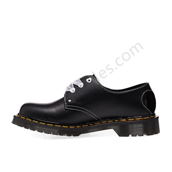 Dress Shoes Femme Dr Martens 1461 Hearts Smooth & Patent Leather - Femme Soldes FEM538 - -1