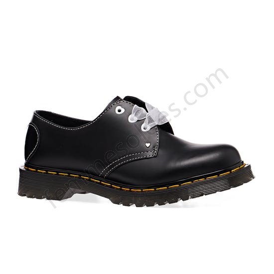 Dress Shoes Femme Dr Martens 1461 Hearts Smooth & Patent Leather - Femme Soldes FEM538 - -0