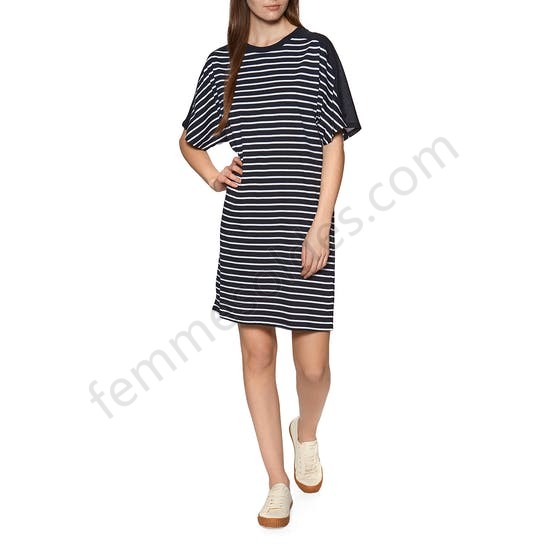 Robe Superdry Cotton Modal Tshirt - Femme Soldes FEM2755 - -0