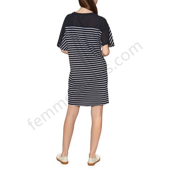 Robe Superdry Cotton Modal Tshirt - Femme Soldes FEM2755 - -1