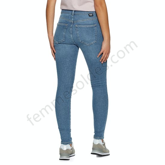 Jeans Femme Dr Denim Lexy Mid Waist Super Skinny - Femme Soldes FEM2391 - -1