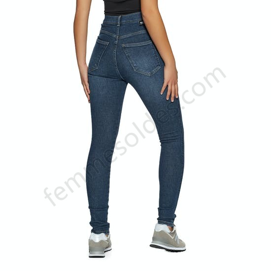 Jeans Femme Dr Denim Moxy Sky High Waist Super Skinny - Femme Soldes FEM2390 - -1