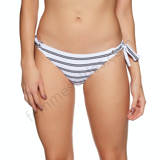 Bas de maillot de bain Seafolly Inka Stripe Hipster Tie Side - Femme Soldes FEM2300 - -0