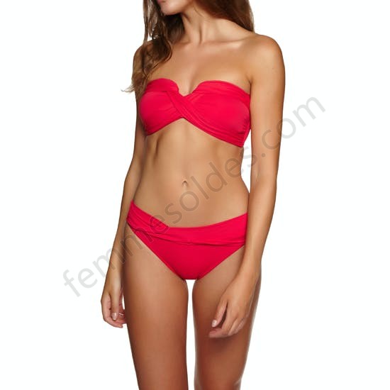 Haut de maillot de bain Seafolly Bandeau - Femme Soldes FEM1498 - -5