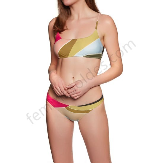 Haut de maillot de bain Billabong Sungazer Mini Crop - Femme Soldes FEM2882 - -1