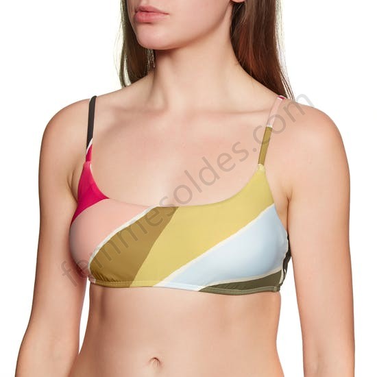 Haut de maillot de bain Billabong Sungazer Mini Crop - Femme Soldes FEM2882 - -2
